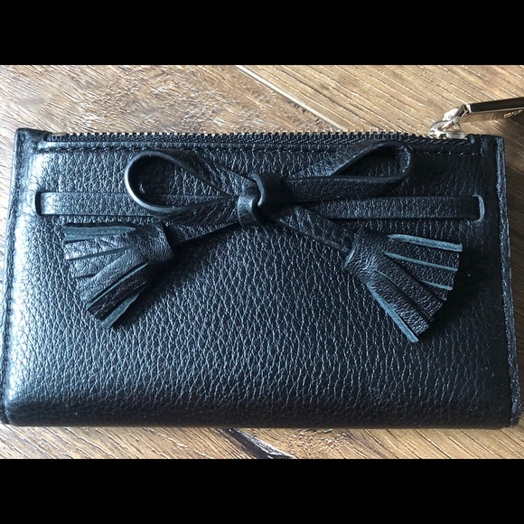 KATE SPADE-NWT Black Leather Wallet - Picture 9 of 9